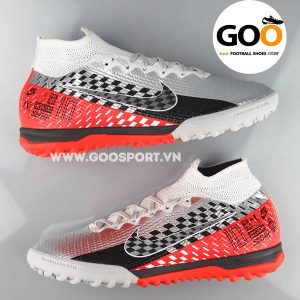 Nike Mercurial Superfly 7 TF xám đen đỏ