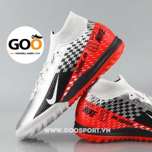 Nike Mercurial Superfly 7 TF xám đen đỏ