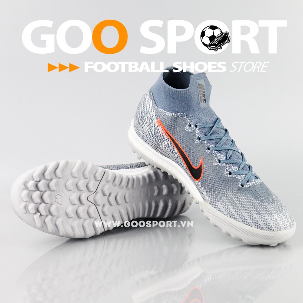 Nike Mercurial Superfly 6 TF xám