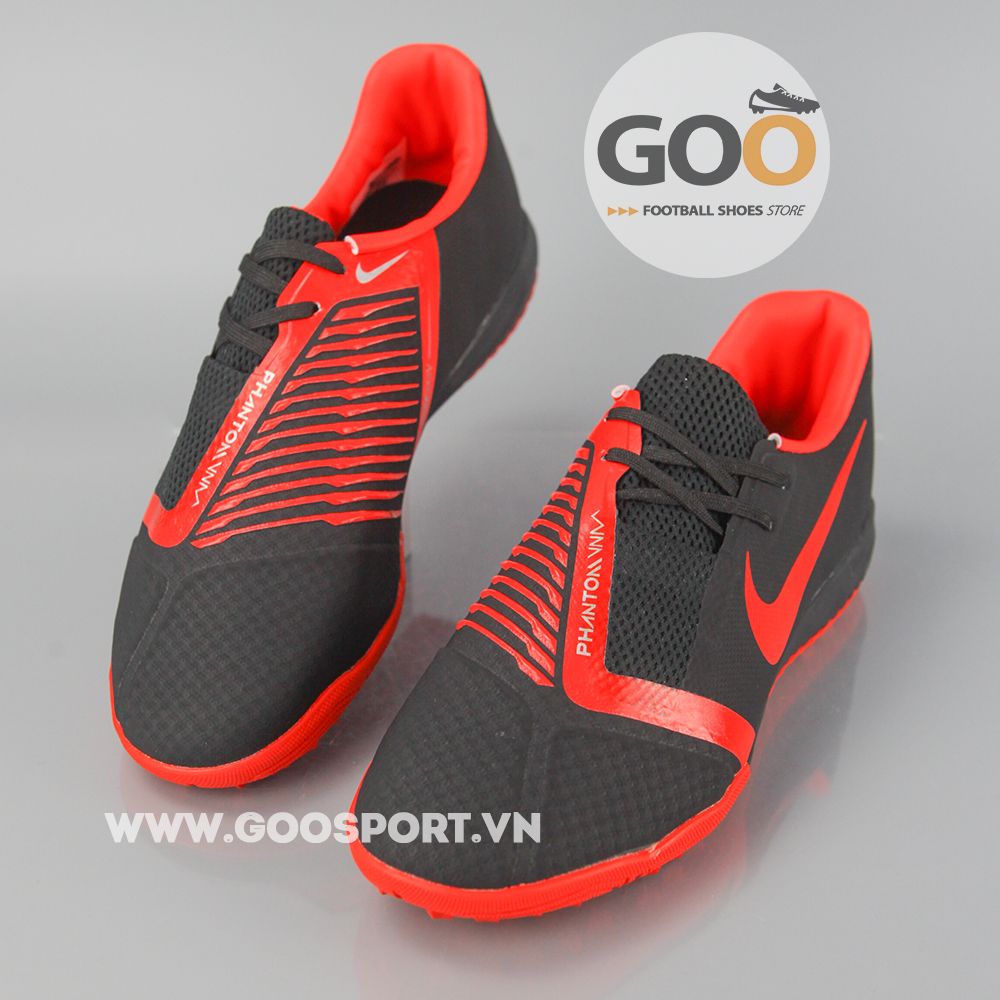 Nike Phantom Venom TF đen đỏ