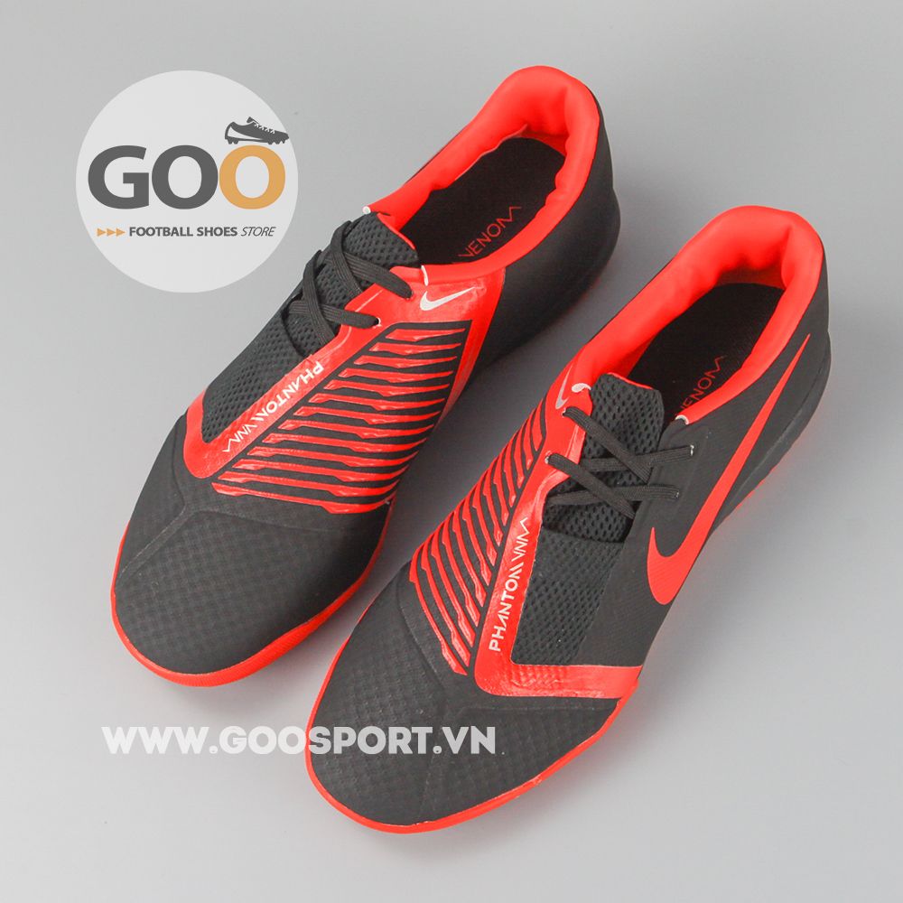 Nike Phantom Venom TF đen đỏ