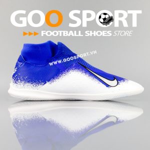 Nike Phantom Vision IC cổ cao trắng xanh dương