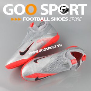 Nike Phantom Vision 2 TF cổ cao xám cam