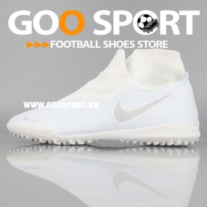Nike Phantom Vision TF cổ cao trắng full