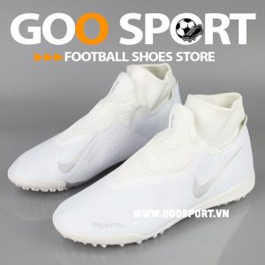 Nike Phantom Vision TF cổ cao trắng full