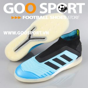 Adidas Predator 19+ IC xanh dương đen