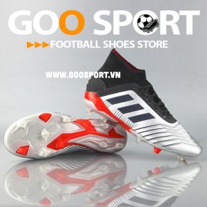 Adidas Predator 19.1 FG xám - Giày đá bóng sân cỏ tự nhiên
