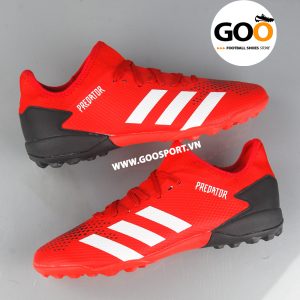 Adidas Predator 20.3 TF đỏ gót đen