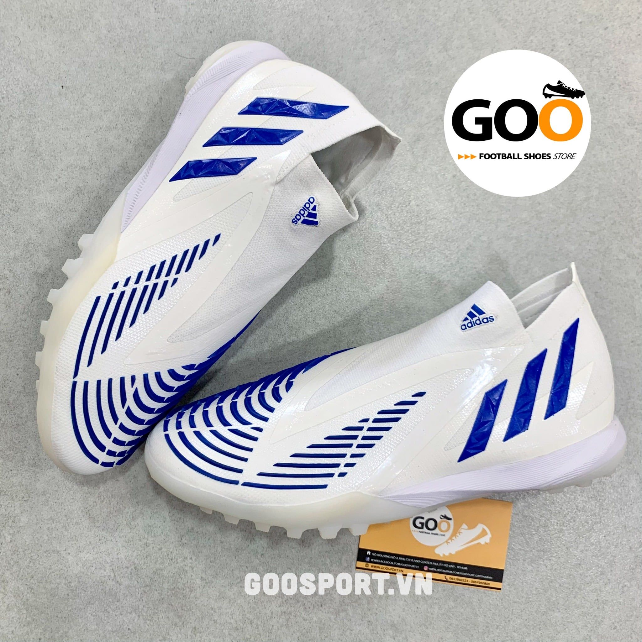 Predator Edge LZ TF không dây trắng xanh dương