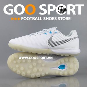 Nike Tiempo 7 TF trắng full