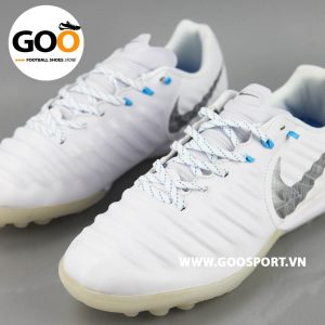 Nike Tiempo 7 TF trắng full