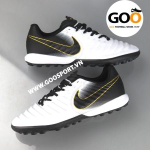 Nike Tiempo 7 TF trắng gót đen