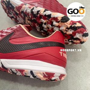 Nike Tiempo 8 TF đỏ đô camo
