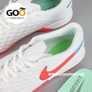 Nike Tiempo 8 TF trắng đỏ Replica