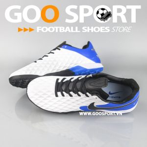 Nike Tiempo 8 TF trắng xanh dương