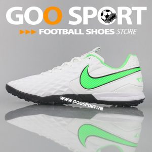 Nike Tiempo 8 TF trắng xanh lá
