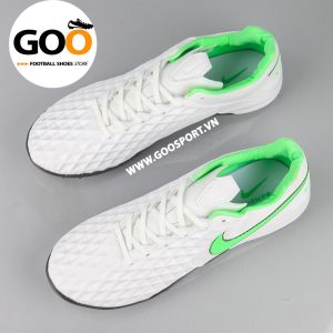 Nike Tiempo 8 TF trắng xanh lá