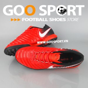 Nike Tiempo 7 TF đỏ đen