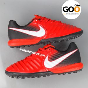 Nike Tiempo 7 TF đỏ đen