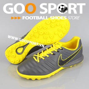 Nike Tiempo 7 TF xám vàng