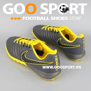 Nike Tiempo 7 TF xám vàng