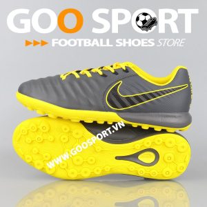 Nike Tiempo 7 TF xám vàng