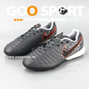 Nike Tiempo 7 TF xám đen