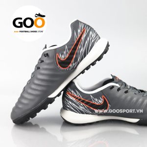 Nike Tiempo 7 TF xám đen