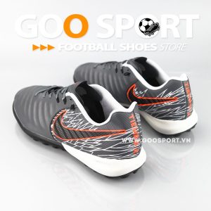 Nike Tiempo 7 TF xám đen