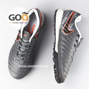 Nike Tiempo 7 TF xám đen